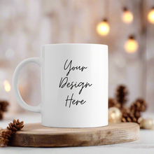 Load image into Gallery viewer, 15 ounce ceramic mug with custom design - Roots and Lace