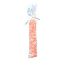 Load image into Gallery viewer, Personalized champagne flutes with Prosecco gummy bears - Roots and Lace