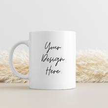 Load image into Gallery viewer, 15 ounce ceramic mug with custom design - Roots and Lace
