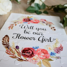 Load image into Gallery viewer, Custom Flower Girl Proposal Puzzle