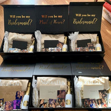 Load image into Gallery viewer, Bridesmaid proposal box empty Will You Be My Bridesmaid Box image 3