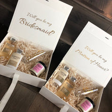 Load image into Gallery viewer, Bridesmaid proposal box empty Will You Be My Bridesmaid Box image 1