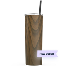 Load image into Gallery viewer, Personalized 20oz Stainless Steel Skinny Bridesmaid Tumbler - Roots and Lace