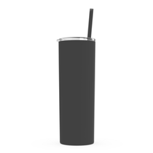 Load image into Gallery viewer, Personalized 20oz Stainless Steel Skinny Bridesmaid Tumbler - Roots and Lace