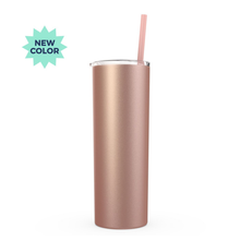 Load image into Gallery viewer, Skinny Tumblers for Men - Customized Tumbler for Guys and Groomsmen Cups - Roots and Lace