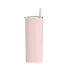 Load image into Gallery viewer, Personalized 20oz Stainless Steel Skinny Bridesmaid Tumbler - Roots and Lace