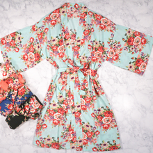 Load image into Gallery viewer, Floral Robe