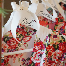 Load image into Gallery viewer, Floral Bridal Robe
