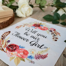 Load image into Gallery viewer, Custom Flower Girl Proposal Puzzle
