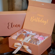 Load image into Gallery viewer, Personalized Birthday Gift Box - Roots and Lace
