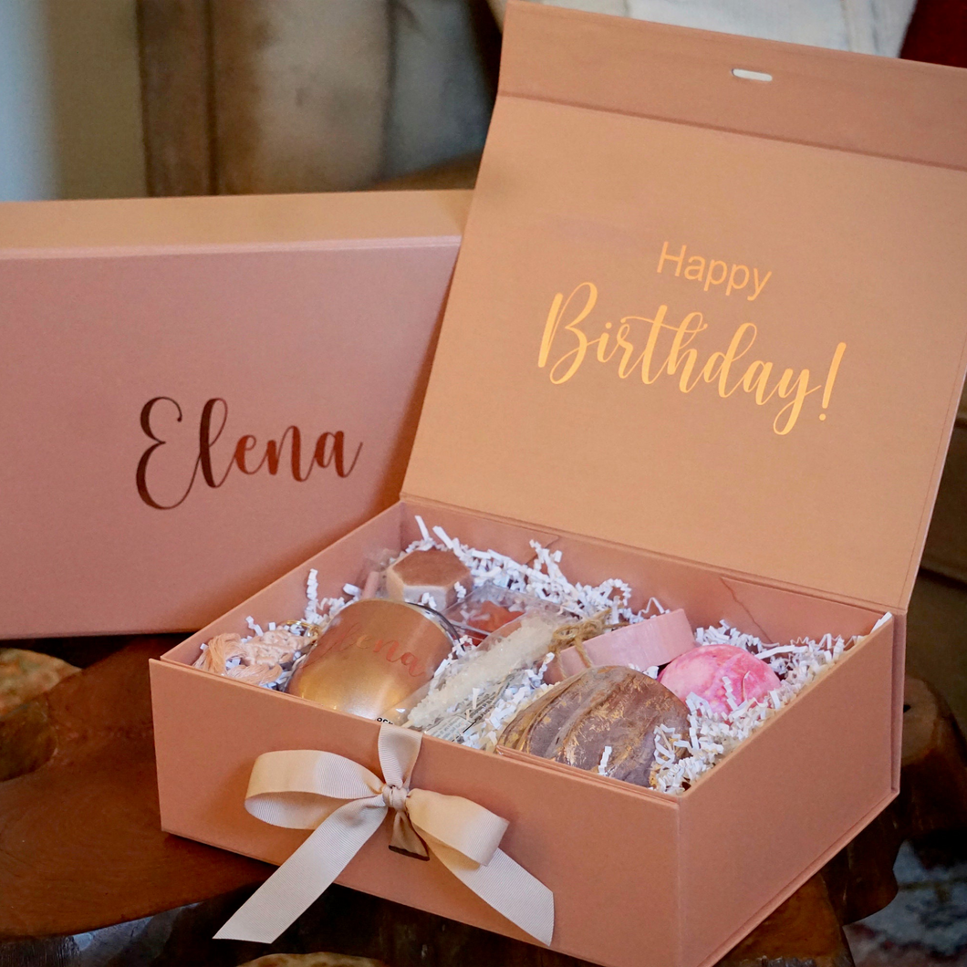 Personalized Birthday Gift Box - Roots and Lace
